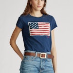 Flag Jersey Graphic T-Shirt