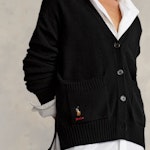 Wool-Blend Buttoned Cardigan
