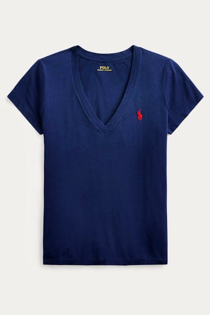 POLO RALPH LAUREN - Cotton Jersey V-Neck T-Shirt
