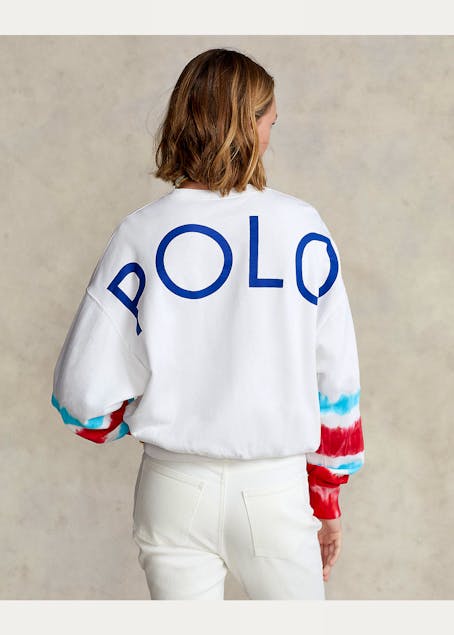 POLO RALPH LAUREN - Logo Tie-Dye French Terry Sweatshirt