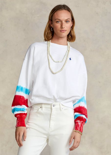 POLO RALPH LAUREN - Logo Tie-Dye French Terry Sweatshirt