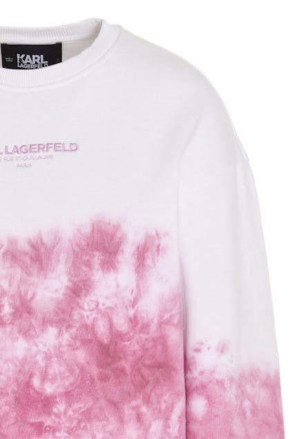 KARL LAGERFELD - Tie-Dye Logo Sweatshirt