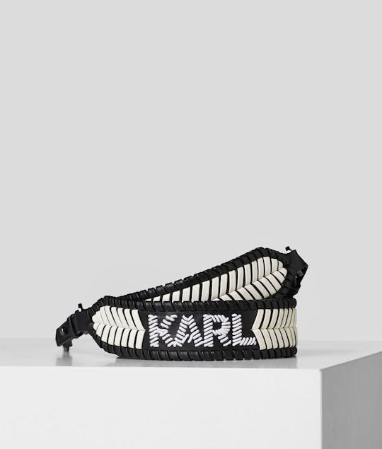 KARL LAGERFELD - Karl Lagerfeld K/Signature Whipstitch Strap