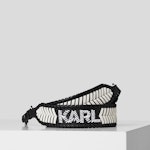 Karl Lagerfeld K/Signature Whipstitch Strap