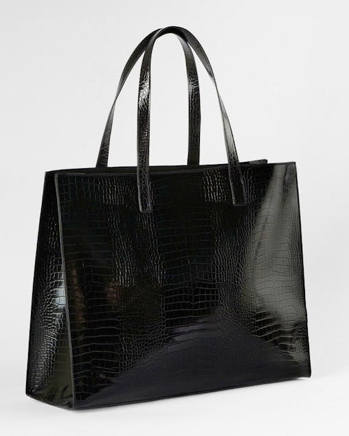 TED BAKER - Croc Detail EW Icon Shopper Bag