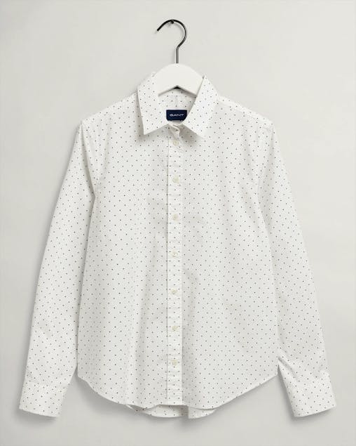 GANT - Tech Prep™ Polka Dot Broadcloth Shirt