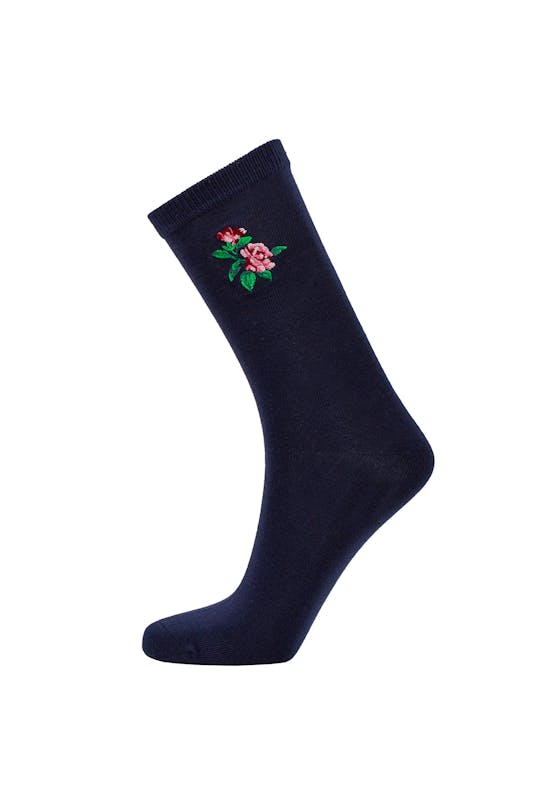 Ankle Embroidery Socks