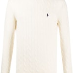 Wool & Cashmere Cable-Knit Pullover