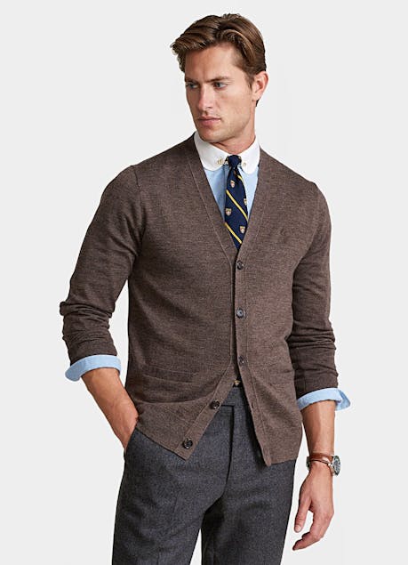 POLO RALPH LAUREN - Wool Cardigan With Buttons