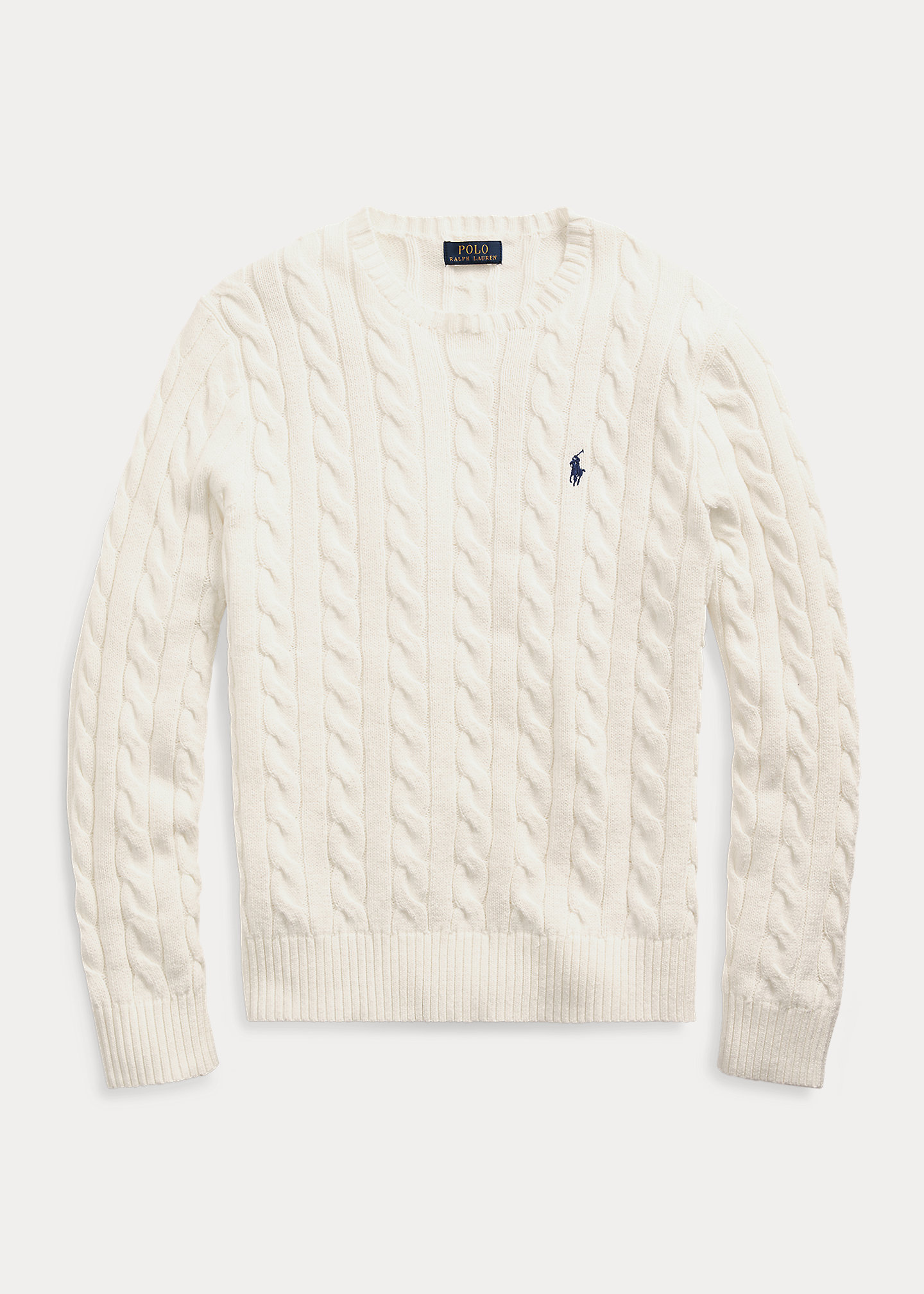 POLO RALPH LAUREN - Cable-Knit Cotton Jumper