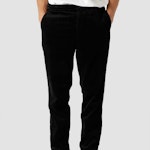 Corduroy Trousers In Black
