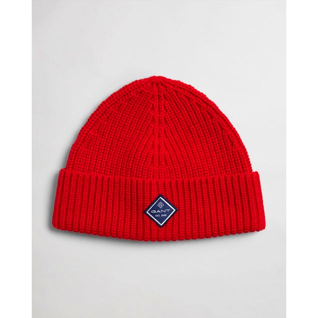 GANT - Cotton Ribbed Knitted Hat