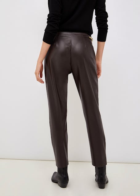 LIU JO - Coated fabric trousers