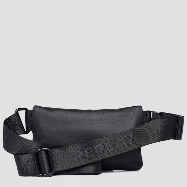 REPLAY - Waxed Denim Waist Bag