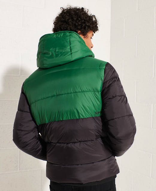 SUPERDRY - Sports Puffer Colour Block Jacket