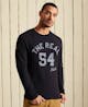 SUPERDRY - Black Out Long Sleeve Top