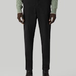 Stretch sateen Aviator-fit trousers