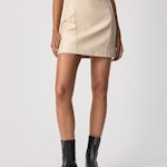 Laura Eco Leather Mini Skirt