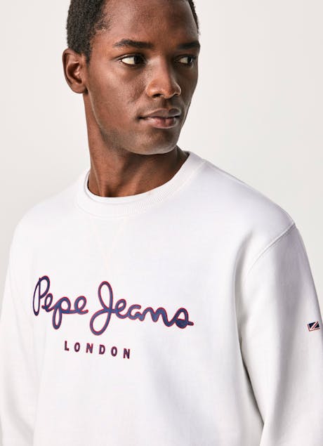 PEPE JEANS - George Crew Basic Logo Sweatshirt