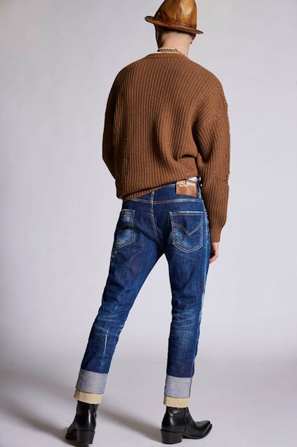 DSQUARED2 - Dark Wash Easy Cool Guy Jeans