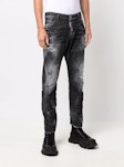 Faded Distressed Sexy Twist Jeans