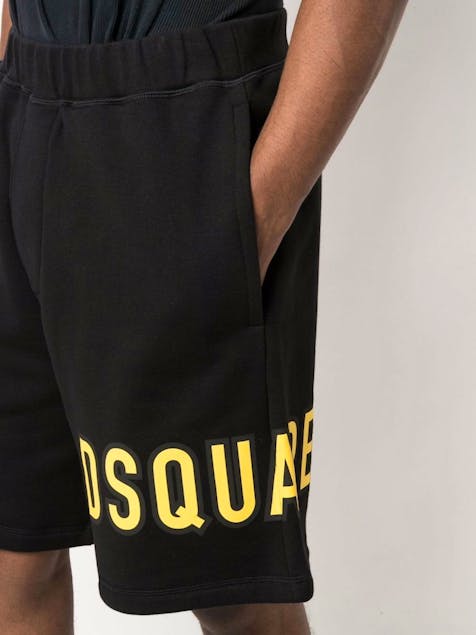 DSQUARED2 - Logo-Print Cotton Shorts