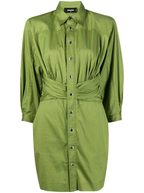 DSQUARED2 - Cinched Shirt Dress