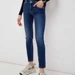 Skinny ankle-length jeans