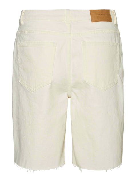 VERO MODA - Vmbrenda Long Denim White Shorts