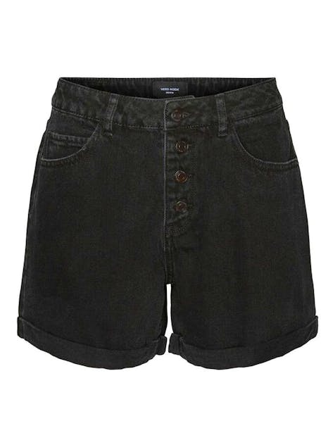 VERO MODA - Button Detailed High Waisted Denim Shorts