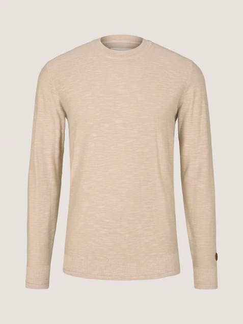 TOM TAILOR - Textured Sweater In a Washed look