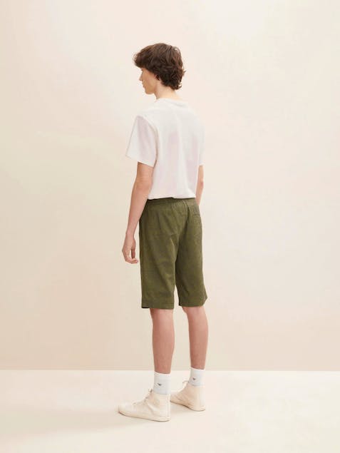 TOM TAILOR - Chino Shorts With Linen