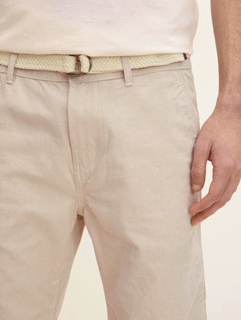 TOM TAILOR - Chino Shorts With A Belt