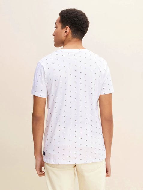 TOM TAILOR - Basic patterned t-shirt
