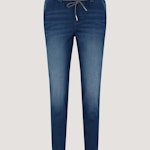Loose fit jeans in ankle length