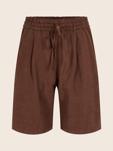 TOM TAILOR - Bermuda Loose Shorts With Linen