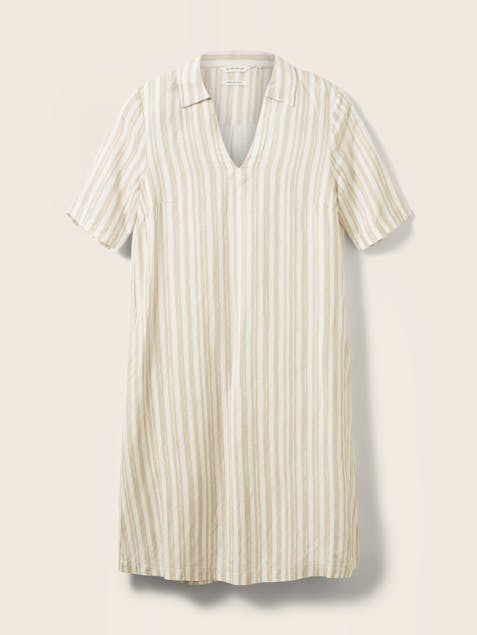 TOM TAILOR - Polo Line Shirt Dress