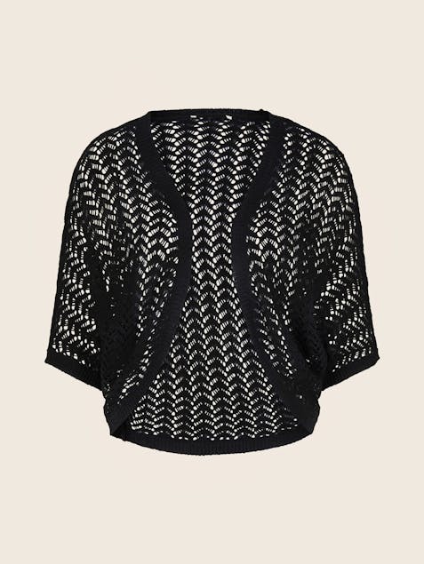 TOM TAILOR - Short Cardigan With a Cable Knit Pattern