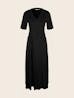 TOM TAILOR - Pleated Maxi Jersey Dress