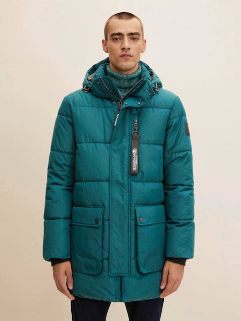 TOM TAILOR - Puffer coat with a hood