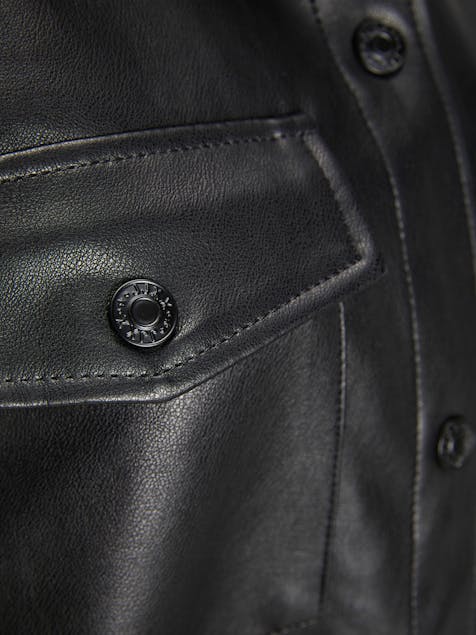 JJXX - Luna Faux Leather Overshirt Noos