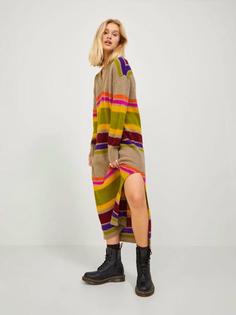 JJXX - Nicolle Fluffy Stripe Dress Knit