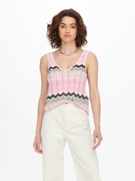 ONLY - Patterned Knitted Top