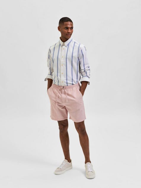 SELECTED - Linen Blend Shorts