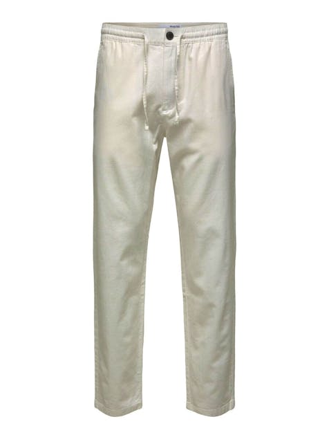 SELECTED - Linen Blend Trousers