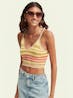 SCOTCH & SODA - Special knitted tank top
