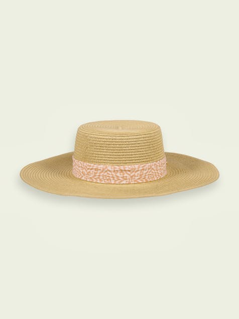 SCOTCH & SODA - Printed ribbon hat