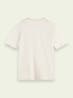 SCOTCH & SODA - Raw edge organic cotton T-shirt