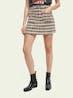 SCOTCH & SODA - Short tweed skirt