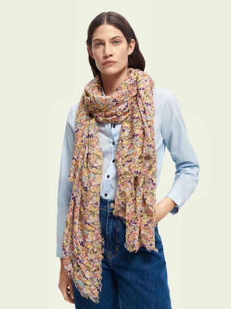 SCOTCH & SODA - Woven printed scarf